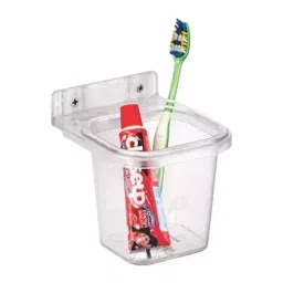 Sparsh Pearl Toothbrush Holder Clear Plastic, TR-535-image-78