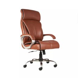 CELLBELL Enrico C54 Orange Leatherette Ergonomic High Back Boss Office Chair-picture-11