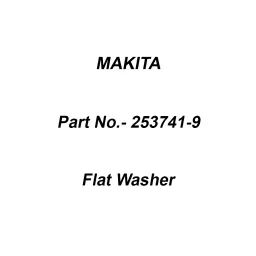 Makita Flat Washer Size 9 For 4100NH, Part No 253741-9-picture-34