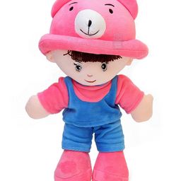 Beewee Addie Boy Plush Soft Doll Toy Huggable 35 Cms Pink-18