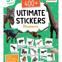 400+ Ultimate Stickers Book - Dinosaurs for 3+ Years Kids-96