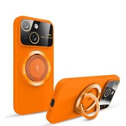QRIOH Solid iPhone 15 Back Case with Magsafe-image-25
