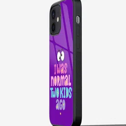 macmerise Conversational Printed iPhone 12 Back Case Mobile Accessories image 1