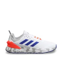 Adidas Men's Lightrun Edge Force White Running Shoes image 1