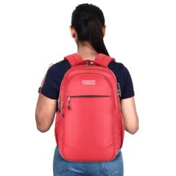 LAVIE SPORT Graph Red Polyester Solid Laptop Backpack - 31 Ltrs-38