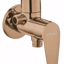 Aquieen 2 in 1 Entice Brass Rose Gold Angle Valve Each of 1 Piece-image-52