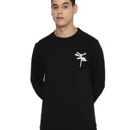 Forever 21 Black Regular Fit Sweatshirt-image-53