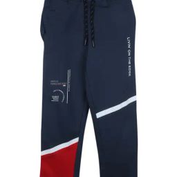 Monte Carlo Kids Navy Graphic Print Trackpants-picture-5