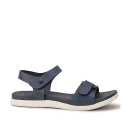 Bata Women's Navy Blue Ankle Strap Sandals-image-17