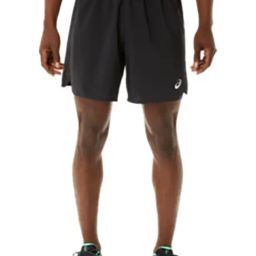 Asics Black Regular Fit Shorts-image-80