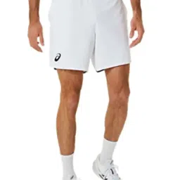 Asics White Regular Fit Sports Shorts-image-55