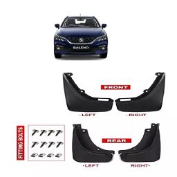 Automoto Cup Type Mud Flaps Splash Guard Front & Rear for Maruti Suzuki Baleno 2022 (Set of 4)-9