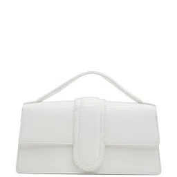 Call It Spring White Solid Handbag image 1