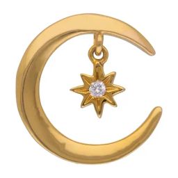 crash.club By CKC 18k Gold & Diamond Lunar Brilliance with Stellar Accent Pendant-image-32