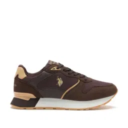 U.S. Polo Assn. Men's Brown Running Shoes-image-48