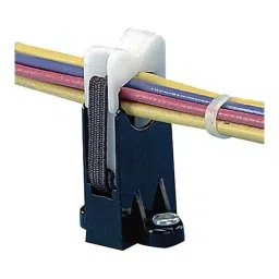 PANDUIT Wiring Harness Accessories ELASTIC RETAINER, PA 66, BLK/WHT, SCREW, RER.5-S6-X-picture-12