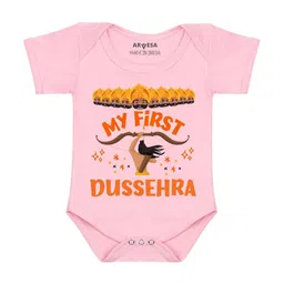 Arvesa My First Navratri Printed Bodysuit-picture-12