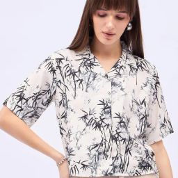 Winza Designer White Printed Top-image-64