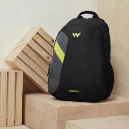Wildcraft Jet Plus Black Polyester Color Block Laptop Backpack - 25 Ltrs-46