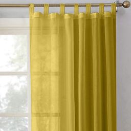 Dekor World Multicoloured Set of 2 Sheer Window Curtain image 4