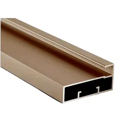 Excel Magnetic Seal 45 mm Glass Frame Profile Rose Gold Finish, GFP-45MM-RG-42