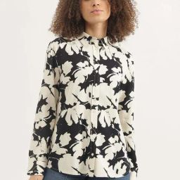 United Colors of Benetton Black & white Printed Shirt-image-14