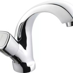 Hindware Dove Swan Neck Tap Brass Chrome Finish Silver, F740012-image-97