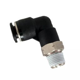 TECHNO GPL 12-04 G Thread Brass Fitting with Black Cap image 1