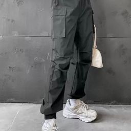 SHINE N SHOW Women Relaxed High-Rise Easy Wash Joggers Trousers-image-85