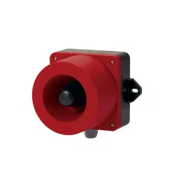Qlight Wall Mount Electronic Sounder with Pre-Recorded DC 12 V- 24 V, QWH35-12/24-35