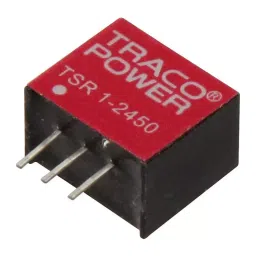TRACO POWER CONVERTER, DC/DC, 5V, 1A, SIP, TSR 1-2450-33