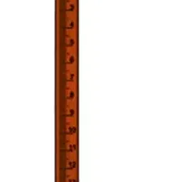 Abgil 25ml Borosilicate Glass Amber Color Graduated Measuring Class B Pipette with ABG1799 image 1