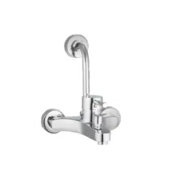 CASLLA Single Lever Wall Mixer Curl Series Brass Chrome Finish Silver, CRL-CHR-832324-picture-39