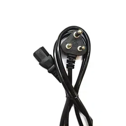 Sii 3 Pin Plug to IEC Connection Power Cable Cord (1.5 m, Black) image 2