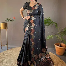 BerMondsey Woven Design Banarasi Saree-30