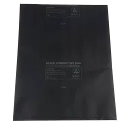 RS PRO Black Conductive Bag 254 mm(W)x 203 mm(L) Model No 550088 (1 Bag of 10)-image-59