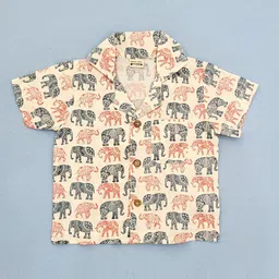Freesia Array Unisex Kids Printed Night suit image 3