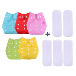 Fantasy India Cloth Diaper Nappies With Wet-Free Inserts for Babies (5 Layer Insert Pad For Cloth Diapers) - Assorted-28