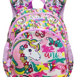 FunBlast Unicorn themed Backpack For Girls Pink  - 12.9 Inches-21