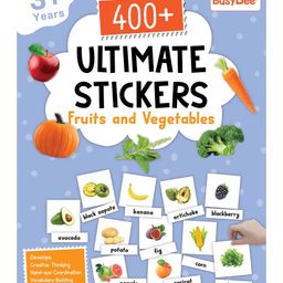 400+ Ultimate Stickers Book Fruits and Vegetables - English-97