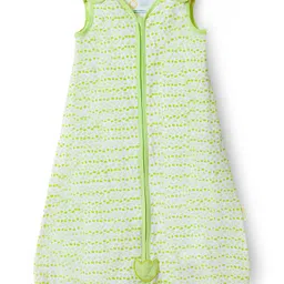 Nintara Baby Lightweight, 100% Organic Cotton 0.5 TOG Large Sleep Sack Pack of 1 - Forest Flutter-picture-33