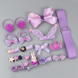 YouBella Girls Embellished Hair Accessory Set-image-10