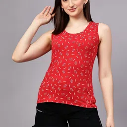 DIAZ Pack Of 3 Micro Ditsy Printed Cotton Tank Top-picture-26