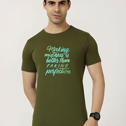 SZN Men Typography Printed Round Neck Cotton T-shirt-picture-33