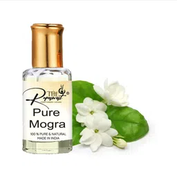 THE RUPAWAT Perfumery House Pure Mogra Natural Alcohol Free Attar - 12 ml-image-67
