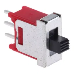 RS PRO PCB Slide Switch SPDT On-Off-On 3 A at the rate of 120 V AC Top, 7347268-11