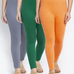 Gracit Multicolor Regular Fit Leggings-picture-13