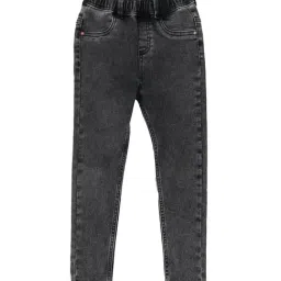 Angel & Rocket Kids Grey Solid Jeggings-image-76