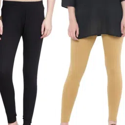 Dollar Missy Multicolor Leggings (Pack of 2)-picture-29