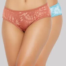 Clovia Multicolor Tie Dye Panty (Pack of 2)-image-58